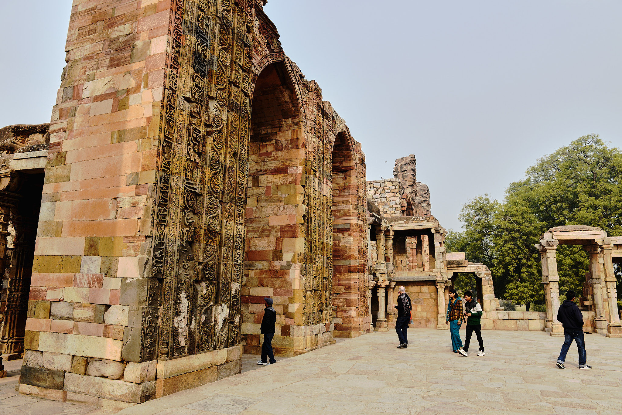 20140104 271 델리 쿠트브 미나르 (철 기둥)